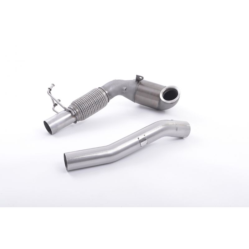 Milltek Sport - Volkswagen Golf MK7.5 GTi (Performance Pack Models) 2017 to 2020 Cast Downpipe with Race Cat SSXVW388