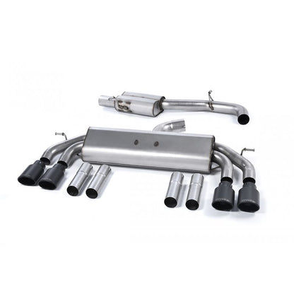 Milltek Sport - Audi S3 2.0 TFSI quattro Cabrio 8V 2013 to 2020 Cat-back SSXAU544