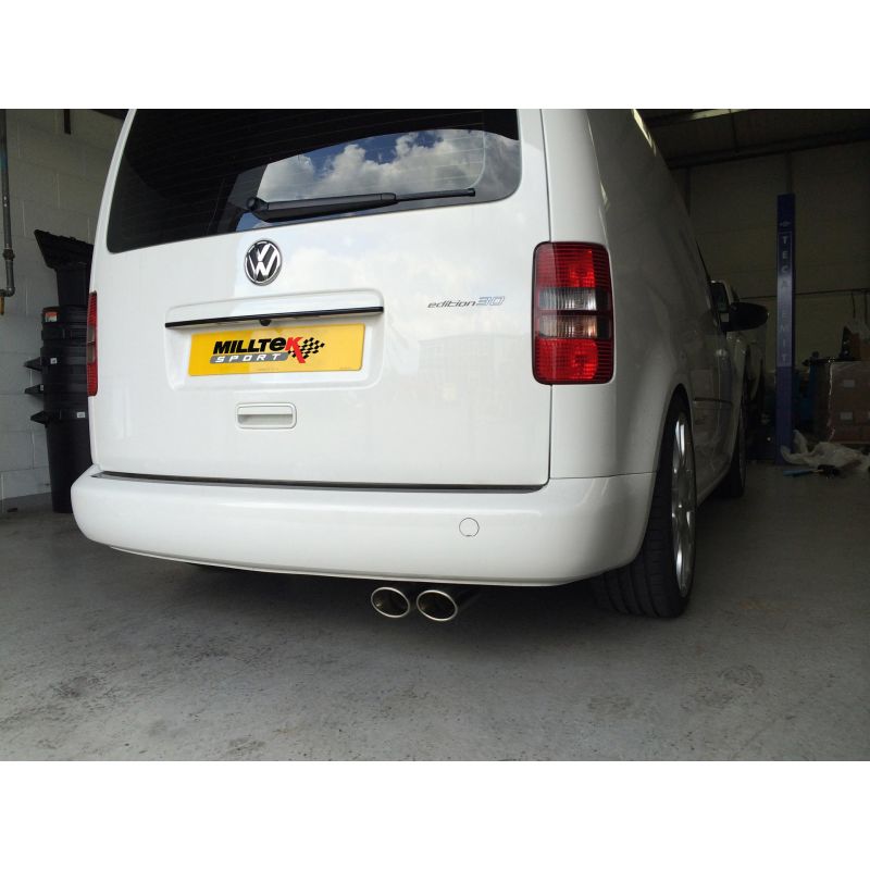 Milltek Exhaust  Volkswagen CADDY 2.0TDI 140PS 2WD MANUAL AND DSG (NOT MAXI MODELS) Particulate Filter-back Exhaust SSXVW303 - TMC Motorsport
