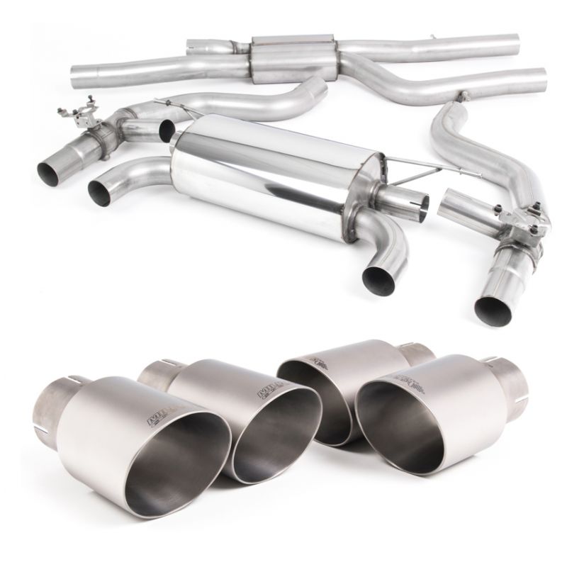 Milltek Sport - BMW 2 Series F87 M2 Competition Coupé 2018 to 2020 Cat-back SSXBM1088