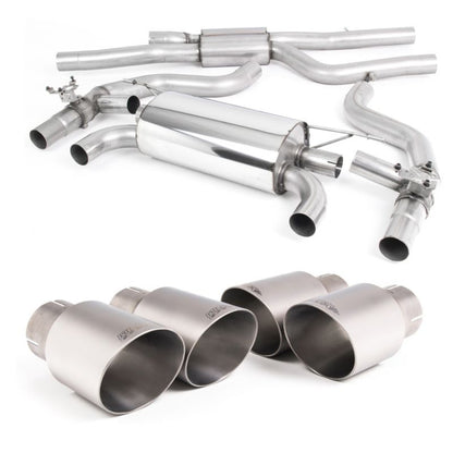 Milltek Sport - BMW 2 Series F87 M2 Competition Coupé 2018 to 2020 Cat-back SSXBM1088