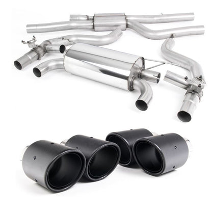 Milltek Sport - BMW 2 Series F87 M2 Competition Coupé 2018 to 2020 Cat-back SSXBM1084