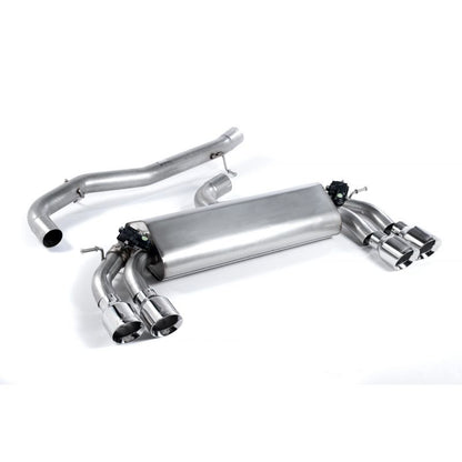 Milltek Exhaust - Audi S3 2.0 TFSI quattro 3-Door 8V.2 (GPF Equipped Models Only) GPF back Exhaust SSXAU393