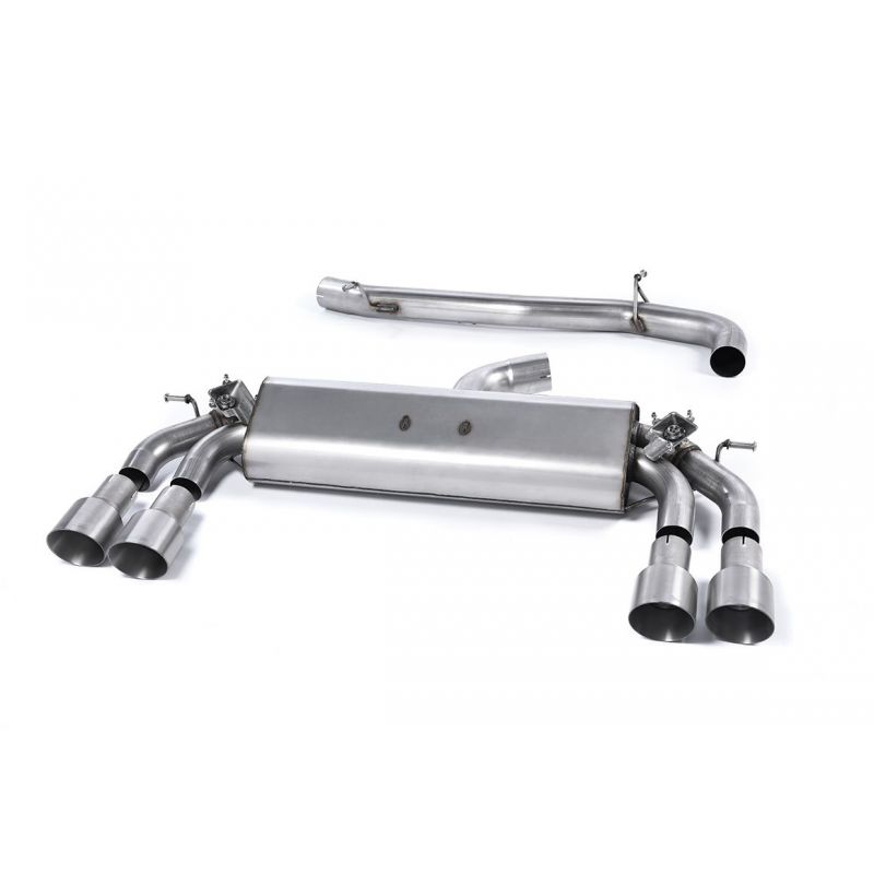 Milltek Exhaust - Audi S3 2.0 TFSI quattro Sportback 8V.2 (GPF Equipped Models Only) GPF back Exhaust SSXAU417