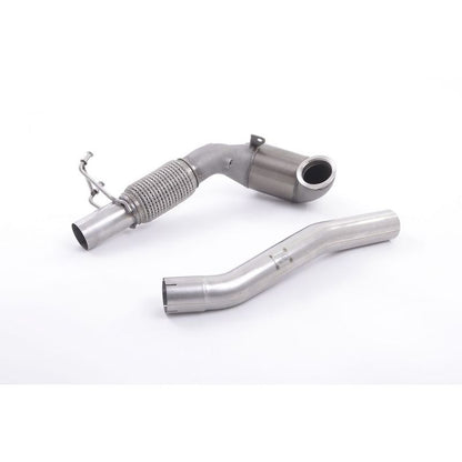 Milltek Exhaust - Skoda Octavia vRS 2.0 TSI 245PS (Face Lift) Hatch & Estate (manual and DSG-auto) Cast Downpipe with Race Cat Exhaust SSXSK24