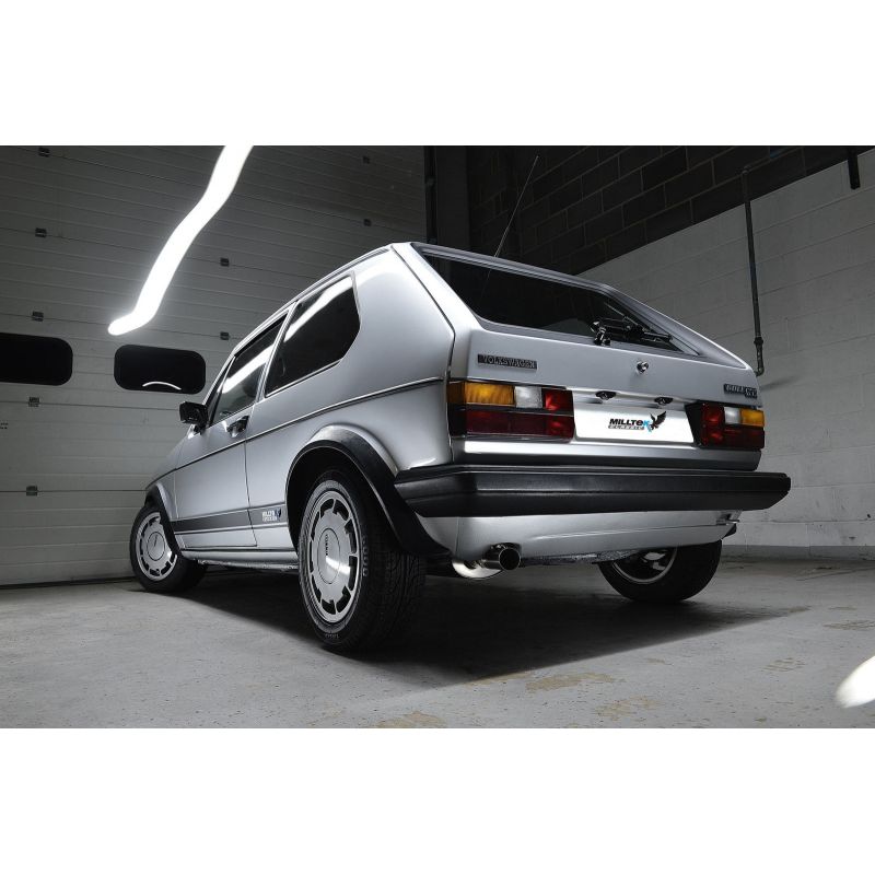 Milltek Exhaust  Volkswagen GOLF MK1 GTI Manifold-back Exhaust MCXVW210 - TMC Motorsport