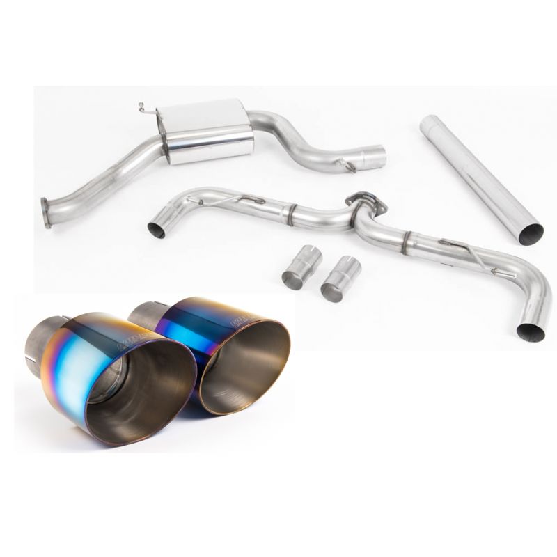 Milltek Sport - Volkswagen Golf MK7.5 GTi (TCR & Performance Pack Models - GPF/OPF Equipped Models Only) Cat-back Exhaust SSXVW4