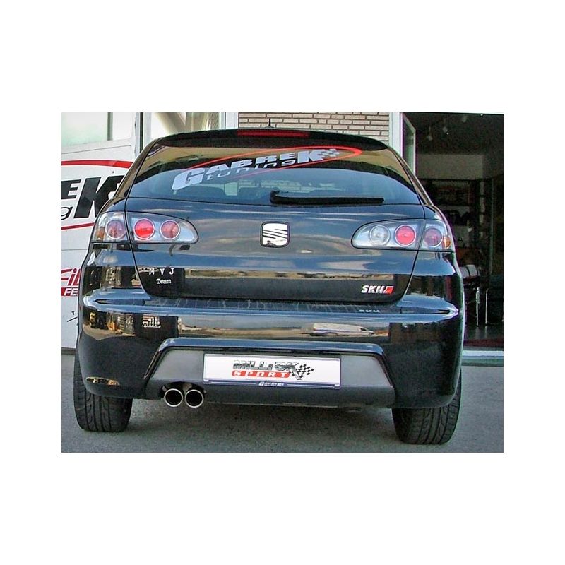 Milltek Exhaust  Seat IBIZA 1.9 TDI 130PS AND 160PS Cat-back Exhaust SSXSE007 - TMC Motorsport