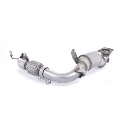 Milltek Sport - Ford FIESTA 1.0T ECOBOOST (100/125/140PS) Large Bore Downpipe and Hi-Flow Sports Cat SSXFD102