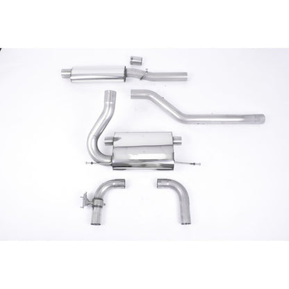 Milltek Sport - Ford Focus Mk3 RS 2.3-litre EcoBoost 4wd 5-Door Hatchback Cat-back Exhaust SSXFD255