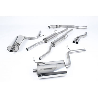 Milltek Exhaust  Audi A4 2.0 TFSI B7 QUATTRO AND DTM Cat-back Exhaust SSXAU049 - TMC Motorsport