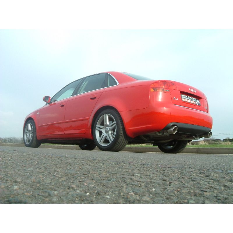 Milltek Exhaust  Audi A4 2.0 TFSI B7 QUATTRO AND DTM Cat-back Exhaust SSXAU049 - TMC Motorsport