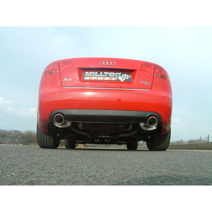 Milltek Exhaust  Audi A4 2.0 TFSI B7 QUATTRO AND DTM Cat-back Exhaust SSXAU049 - TMC Motorsport