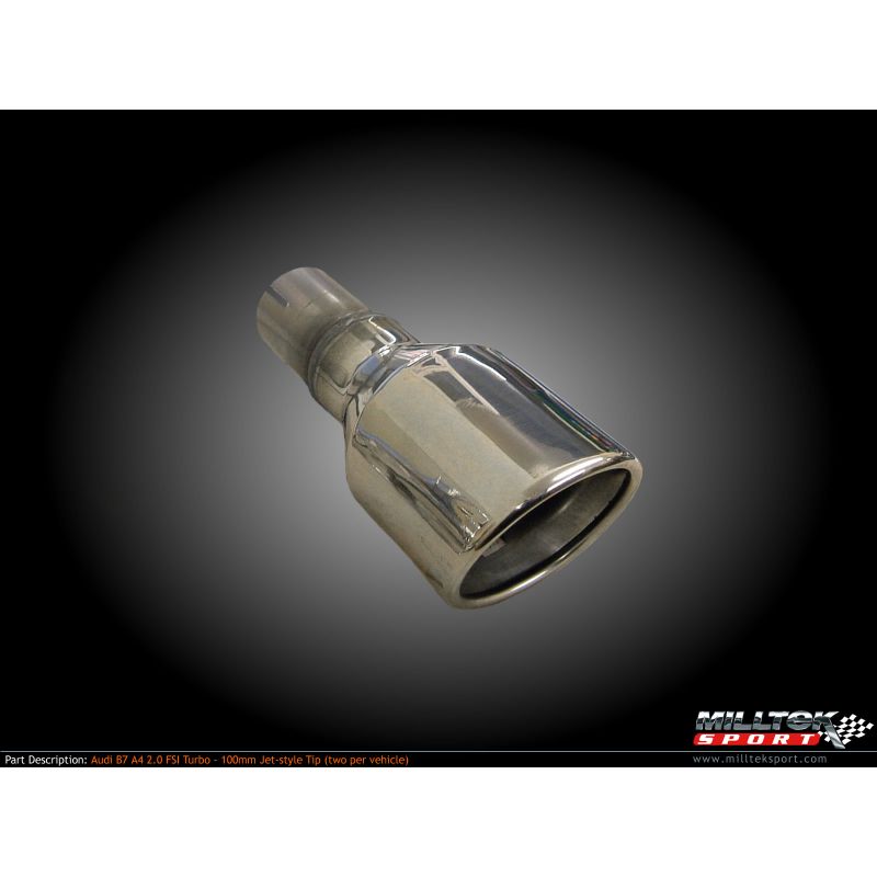Milltek Exhaust  Audi A4 2.0 TFSI B7 QUATTRO AND DTM Cat-back Exhaust SSXAU049 - TMC Motorsport