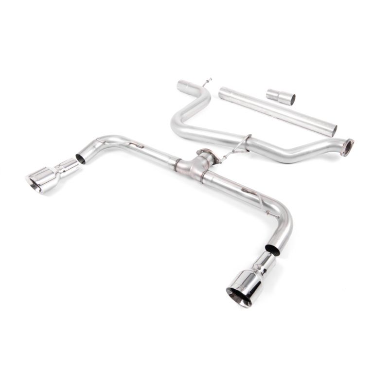 Milltek Sport - Volkswagen GOLF MK7 GTD 2.0 TDI 185PS Cat-back Exhaust SSXVW247