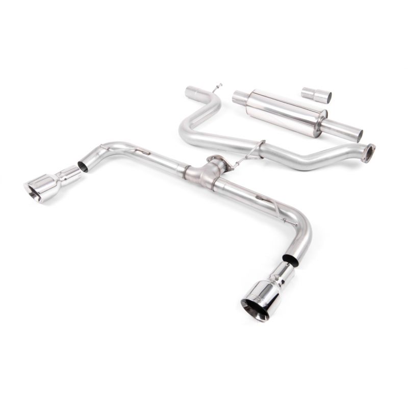 Milltek Sport - Volkswagen GOLF MK7 GTD 2.0 TDI 185PS Cat-back Exhaust SSXVW246
