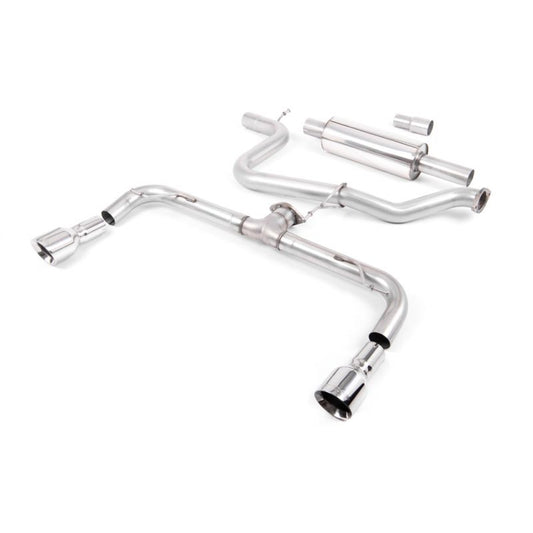 Milltek Sport - Volkswagen GOLF MK7 GTD 2.0 TDI 185PS Cat-back Exhaust SSXVW246