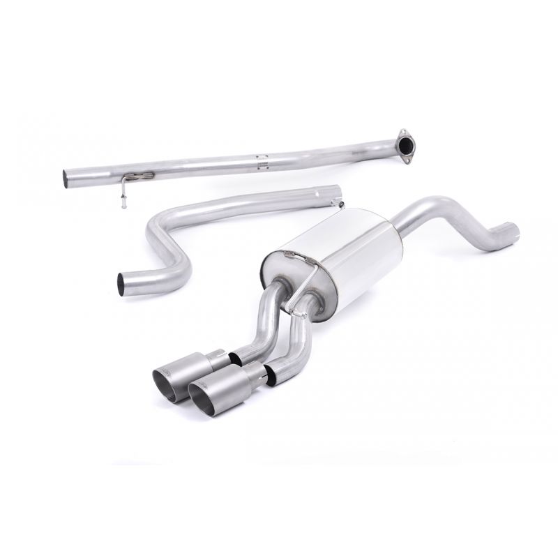 Milltek Sport - Ford FIESTA 1.0T ECOBOOST (100/125/140PS) Cat-back Exhaust SSXFD147