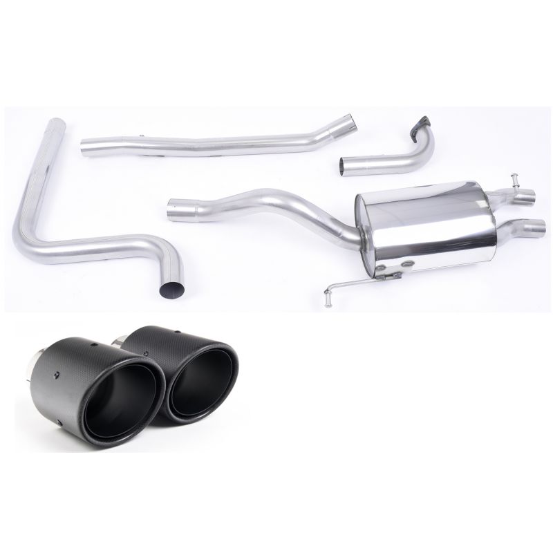 Milltek Sport - Ford Fiesta Mk7/Mk7.5 1.0T EcoBoost (100/125/140PS) 2013 to 2017 Cat-back SSXFD266