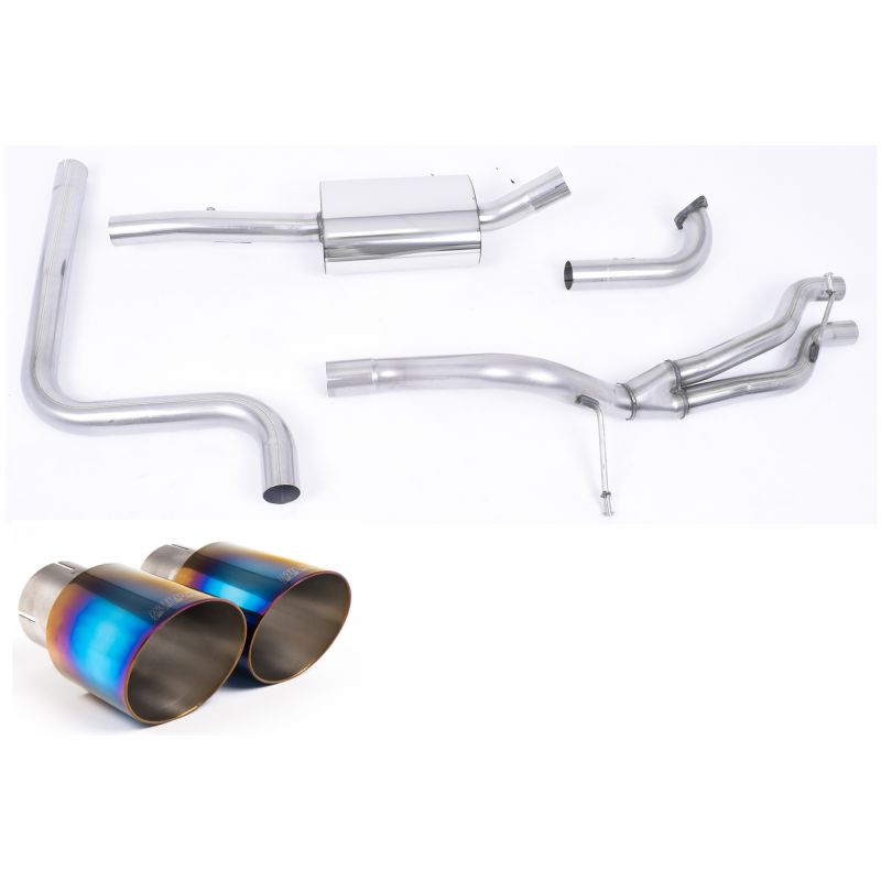 Milltek Sport - Ford Fiesta Mk7/Mk7.5 1.0T EcoBoost (100/125/140PS) 2013 to 2017 Cat-back SSXFD261