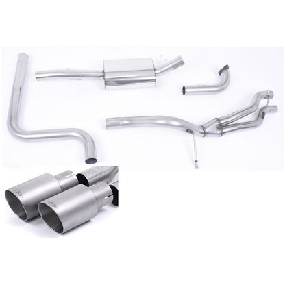 Milltek Sport - Ford Fiesta Mk7/Mk7.5 1.0T EcoBoost (100/125/140PS) 2013 to 2017 Cat-back SSXFD262