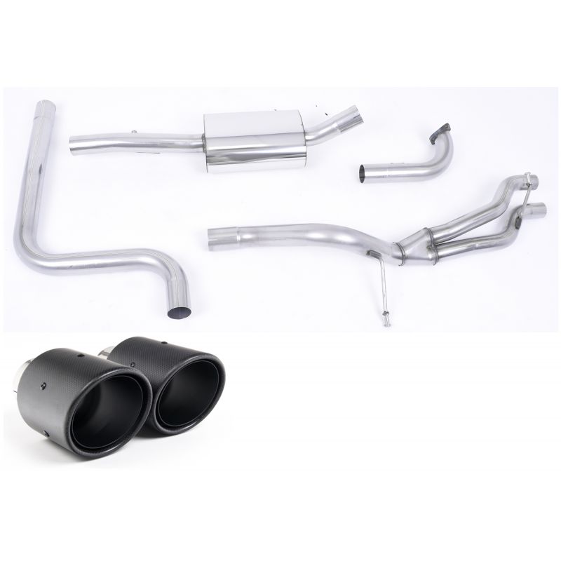 Milltek Sport - Ford Fiesta Mk7/Mk7.5 1.0T EcoBoost (100/125/140PS) 2013 to 2017 Cat-back SSXFD267