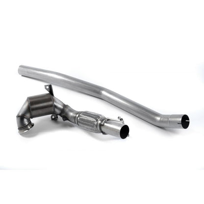 Milltek Exhaust  Audi A3 2.0 TFSI quattro Sedan 8V (US-only) Large Bore Downpipe and Hi-Flow Sports Cat SSXAU381 - TMC Motorsport