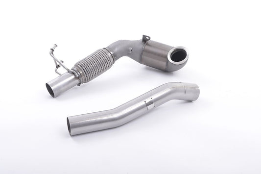 Milltek Exhaust - Seat Leon Cupra 280 & 290 2.0 TSI (Non OPF/GPF Models) Cast Downpipe with Race Cat SSXVW388