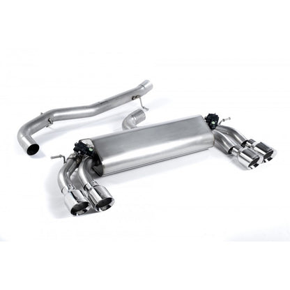 Milltek Exhaust - Audi S3 2.0 TFSI quattro 3-Door 8V.2 (GPF Equipped Models Only) GPF back Exhaust SSXAU393