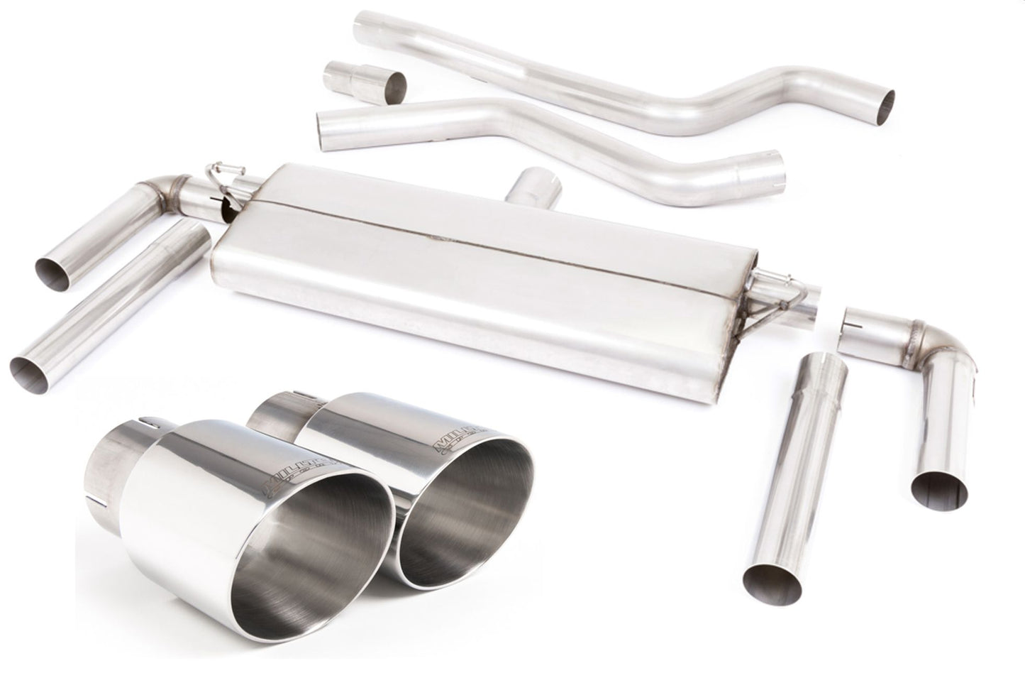 Milltek Exhaust - Ford Focus Mk4 ST 2.3-litre EcoBoost Estate/Wagon/Combi (OPF/GPF Equipped Cars Only) Particulate Filter-back Exhaust SSXFD319