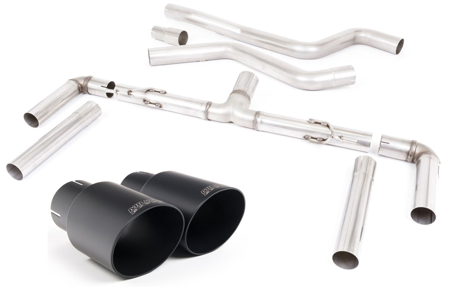 Milltek Exhaust - Ford Focus Mk4 ST 2.3-litre EcoBoost Estate/Wagon/Combi (OPF/GPF Equipped Cars Only) Particulate Filter-back Exhaust SSXFD325