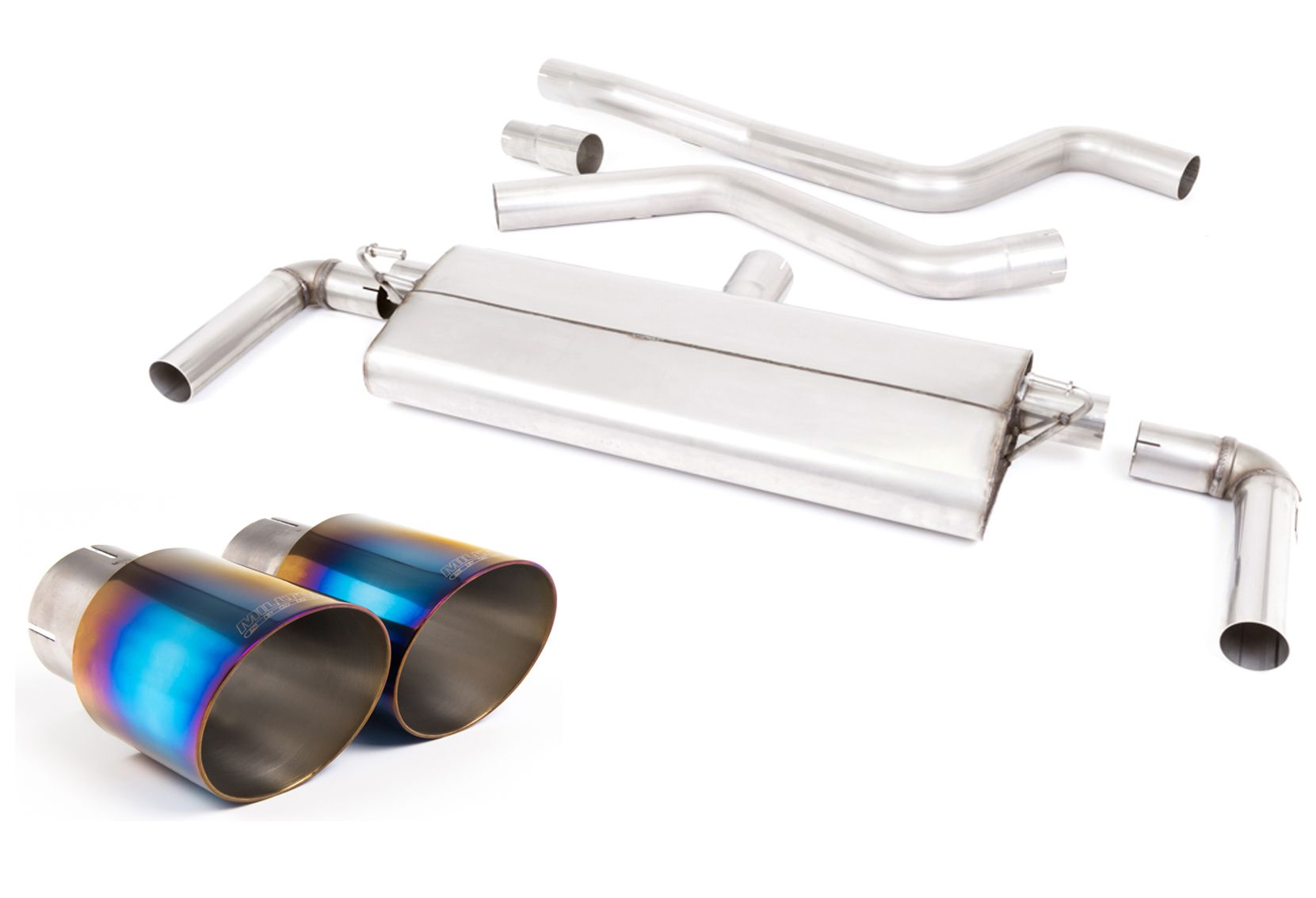 Milltek Exhaust - Ford Focus Mk4 ST 2.3-litre EcoBoost Hatch (OPF/GPF Equipped Cars Only) Particulate Filter-back Exhaust SSXFD304