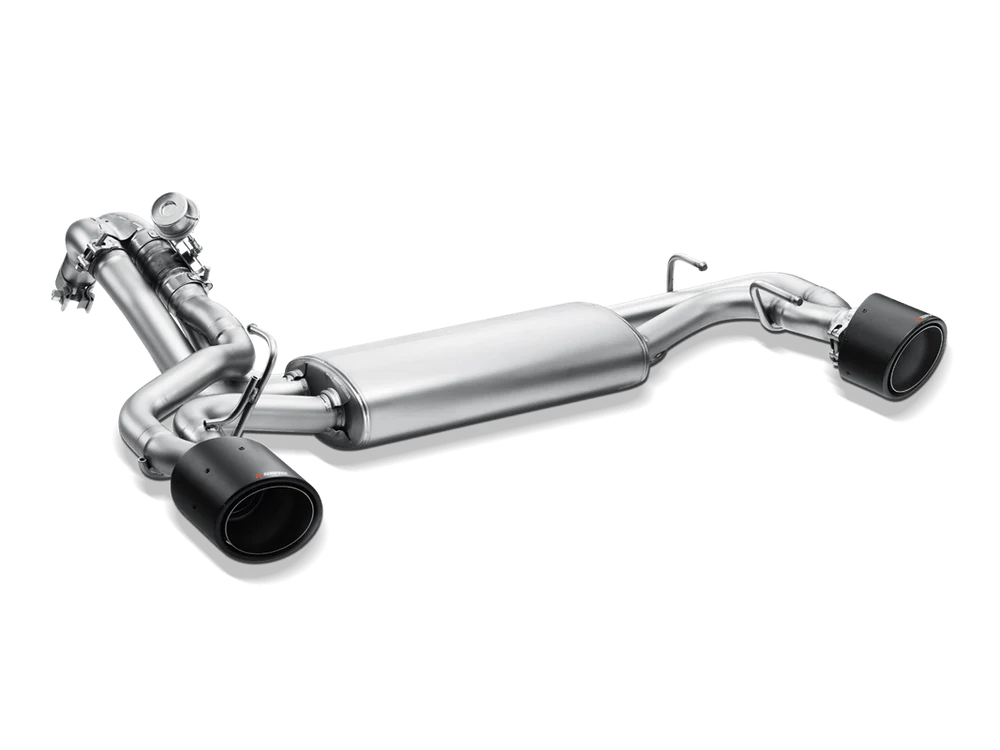 Akrapovič Exhaust for 500 / 595 / 695 Including Exhaust Tips with Valve & Sound Kit - TMC Motorsport