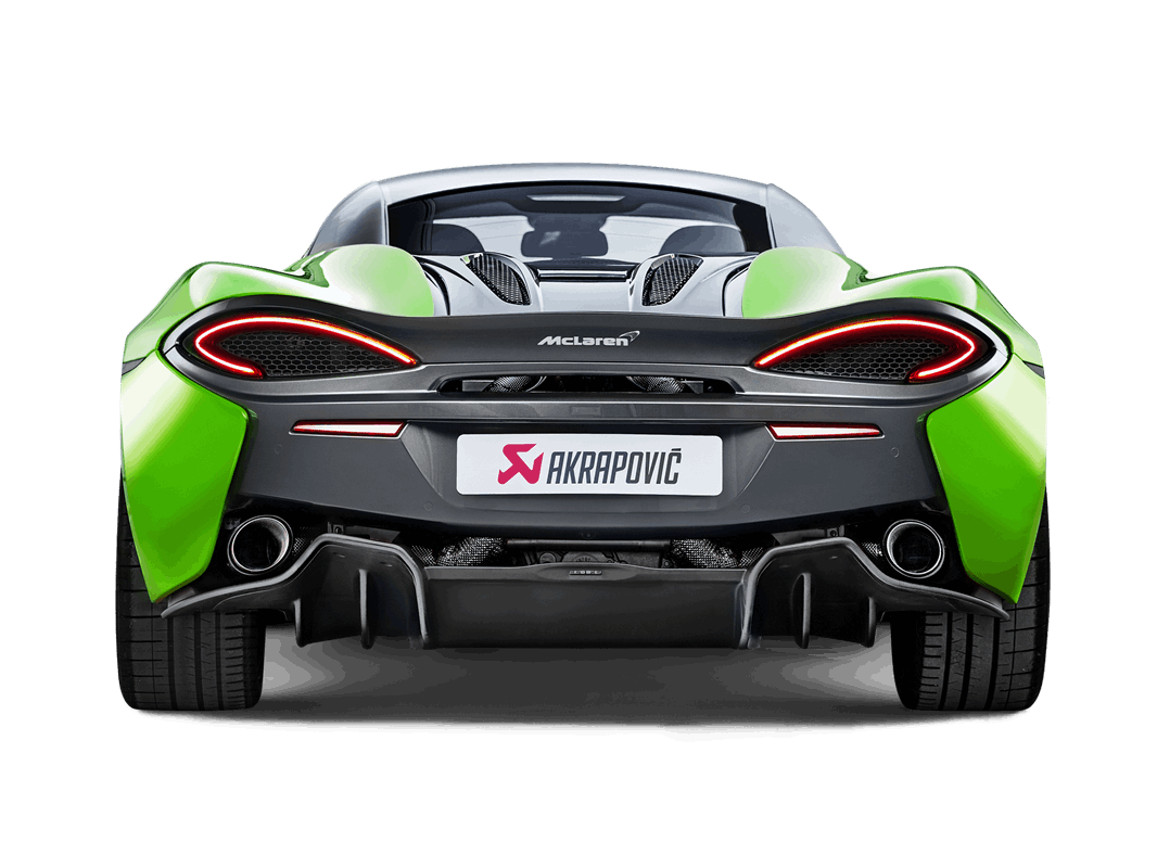 McLaren 540C / 570S / 570S Spider / 570GT | Akrapovic | Slip-On Line (Titanium) - TMC Motorsport
