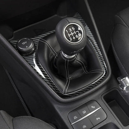 Car Enhancements UK - Real Carbon Fibre Gear Shifter Surround Trim (MK8 / MK8.5 Fiesta)