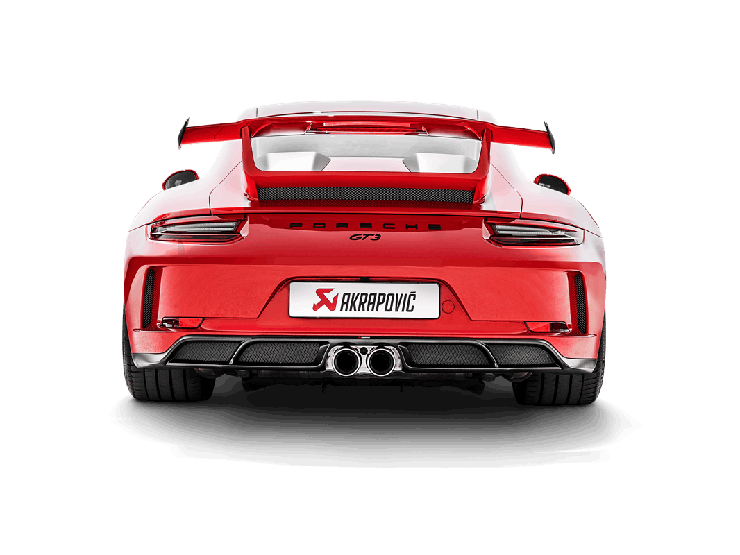 Porsche 911 GT3 / GT3 Touring (991.2) | Akrapovic | Rear Carbon Diffuser (Matte) - TMC Motorsport