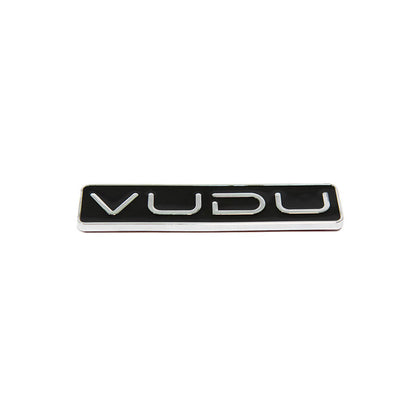 VUDU Performance Enamel Car Badge