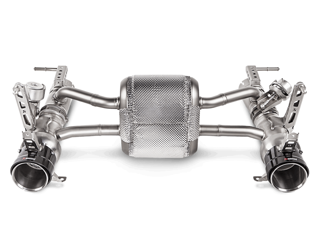 Ferrari 488 GTB / 488 Spider | Akrapovic | Slip-On Line (Titanium) - TMC Motorsport