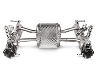 Ferrari 488 GTB / 488 Spider | Akrapovic | Slip-On Line (Titanium) - TMC Motorsport