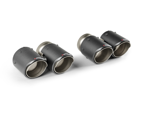 BMW M5 (G90 / G99) | Akrapovic | Tail Pipe Set (Carbon) Round - TMC Motorsport