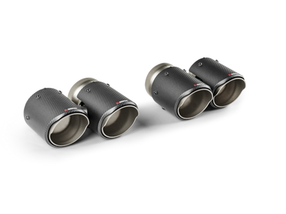 BMW M5 (G90 / G99) | Akrapovic | Tail Pipe Set (Carbon) Round - TMC Motorsport
