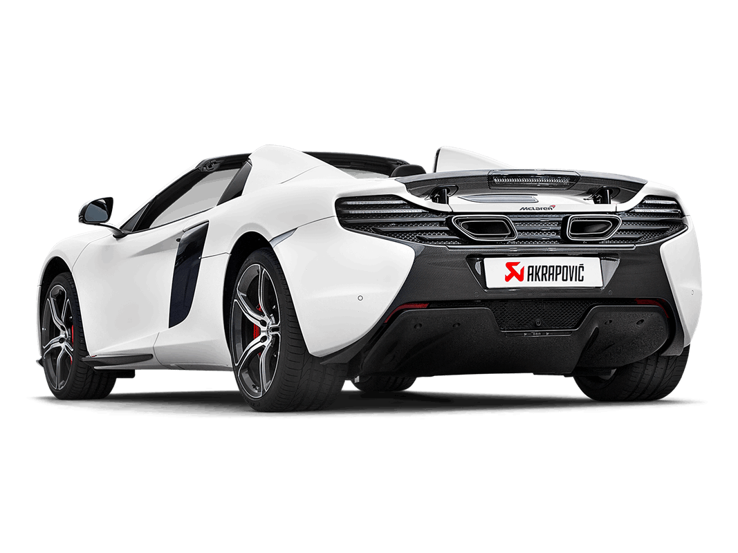 McLaren 650S / 650S Spider | Akrapovic | Slip-On Line (Titanium) - TMC Motorsport