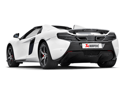 McLaren 650S / 650S Spider | Akrapovic | Slip-On Line (Titanium) - TMC Motorsport