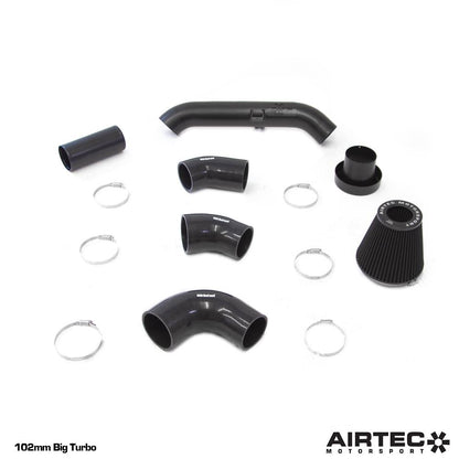 AIRTEC Motorsport Enlarged 90mm Induction Pipe Kit for Focus RS Mk2 (Stock RS Turbo & Big Turbo Options) - TMC Motorsport