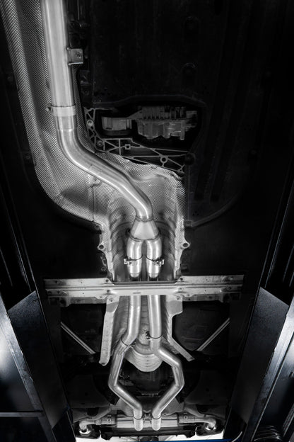 Milltek Exhaust  BMW 3 Series M340i G20 & G21 XDrive Saloon & Touring (OPF/GPF Equipped Models Only) Cat Back Exhaust Quad Polish Trims SSXBM1162 - TMC Motorsport