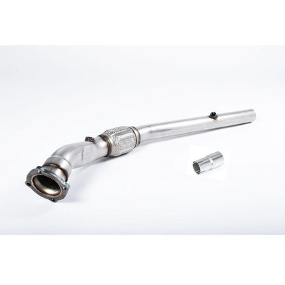 Milltek Sport Skoda Octavia RS 1.8T 180 and 1.8T 150 1998 to 2006 Large-bore Downpipe and De-cat SSXVW394