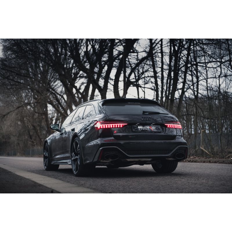 Milltek Exhaust  Audi RS6 C8 4.0 V8 bi-turbo (OPF/GPF Models) Particulate Filter-back Exhaust System (Twin 80mm) Loudest SSXAU865 - TMC Motorsport