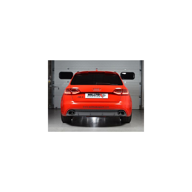 Milltek Exhaust  Audi RS4 B8 4.2 FSI QUATTRO AVANT Cat-back Exhaust SSXAU337 - TMC Motorsport