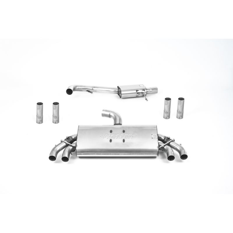 Milltek Sport - Audi S3 2.0 TFSI quattro Saloon & Cabrio 8V.2 (GPF Equipped Models Only) GPF back Exhaust SSXAU786