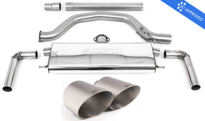 Milltek Sport - Volkswagen Golf Mk8 GTi (245ps OPF/GPF Equipped Models Only) Exhaust Particulate Filter-back SSXVW619